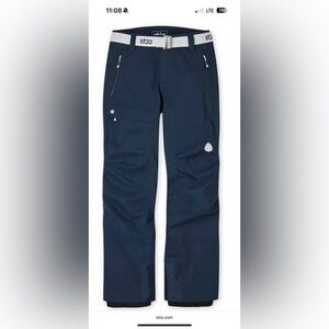 Stio Kids Dark Blue Casual Pants